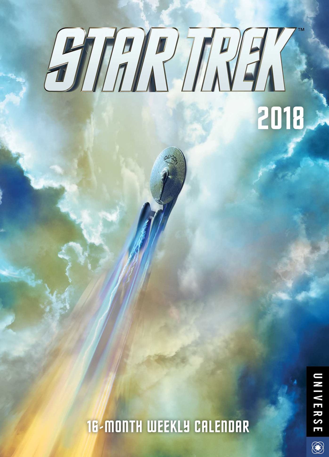 2018 Star Trek 16-Month Engagement Calendar