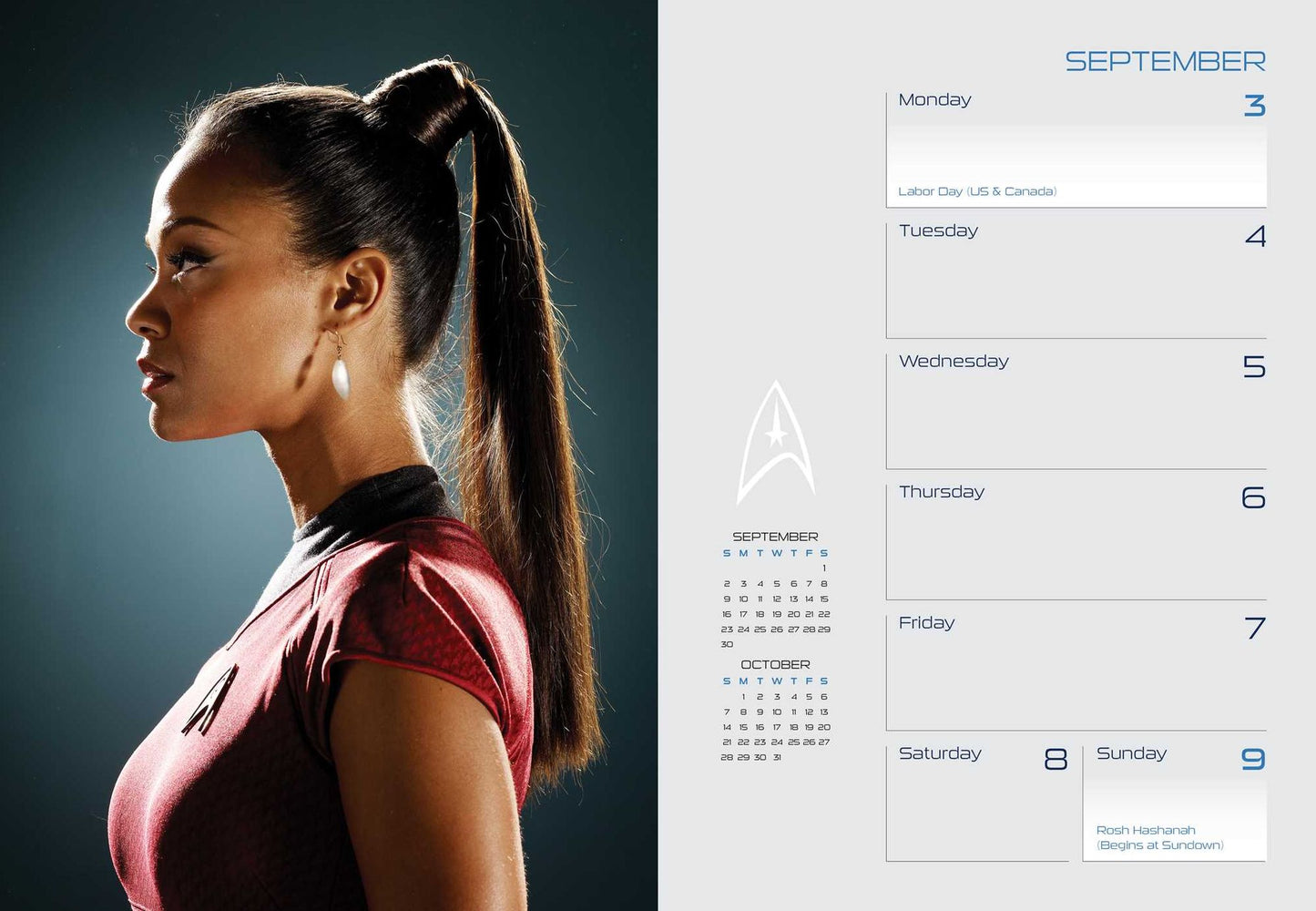 2018 Star Trek 16-Month Engagement Calendar