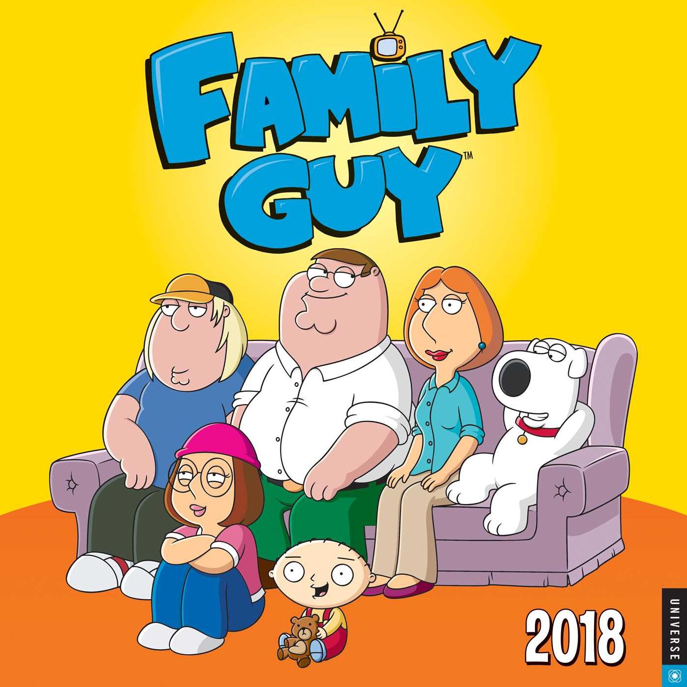 2018 Family Guy Wall Calendar