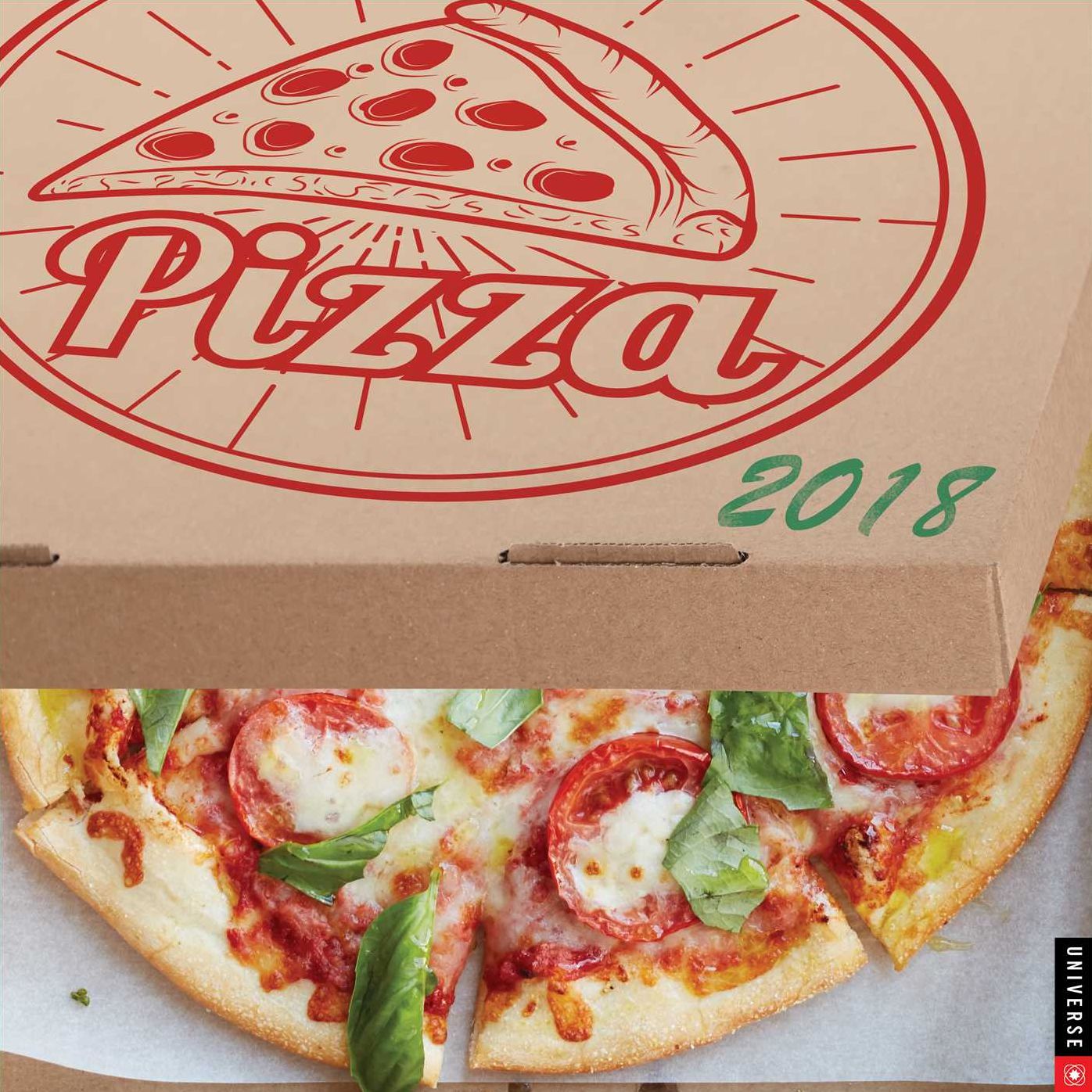 2018 Pizza! Wall Calendar