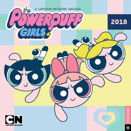 2018 Powerpuff Girls Wall Calendar, The