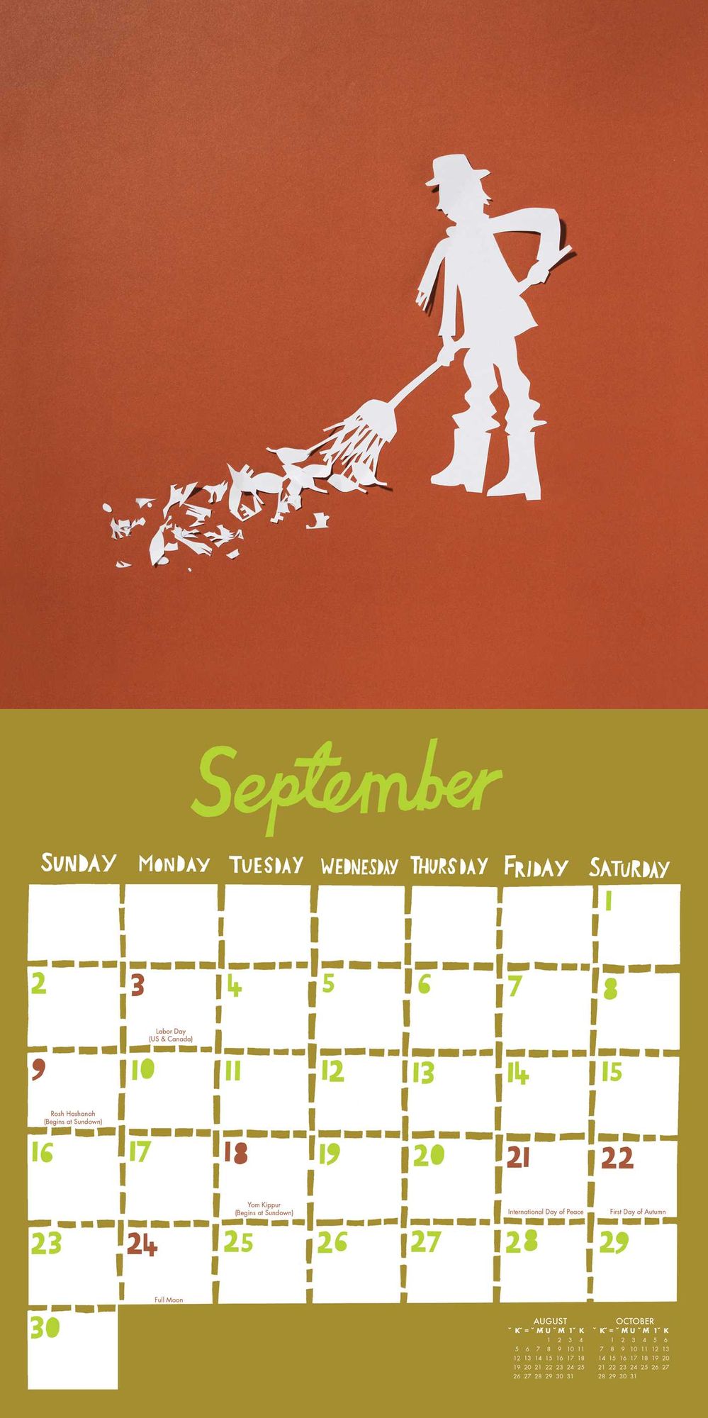 2018 Rob Ryan Wall Calendar