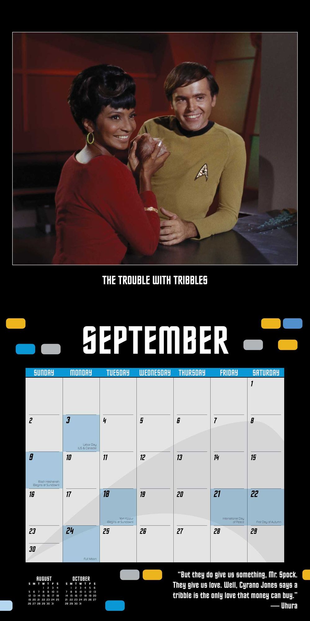 2018 Star Trek Wall Calendar: The Original Series