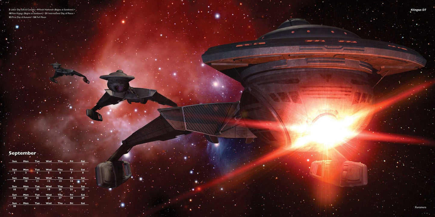 2018 Star Trek Wall Calendar