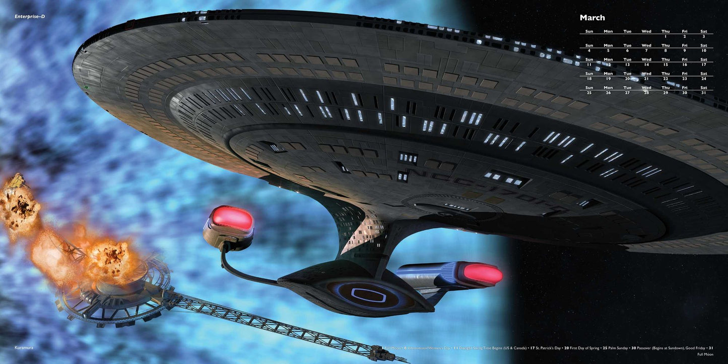 2018 Star Trek Wall Calendar