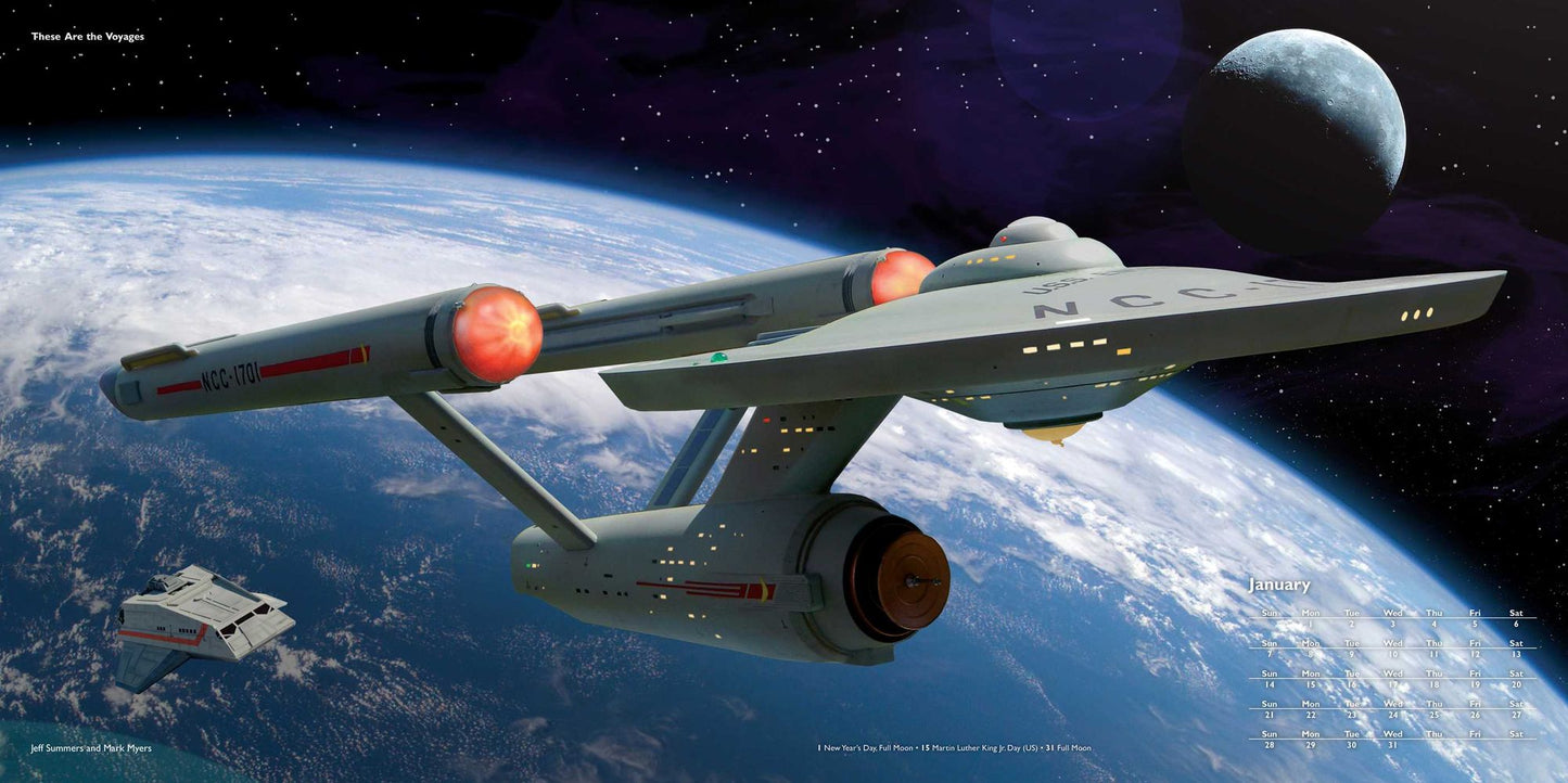 2018 Star Trek Wall Calendar