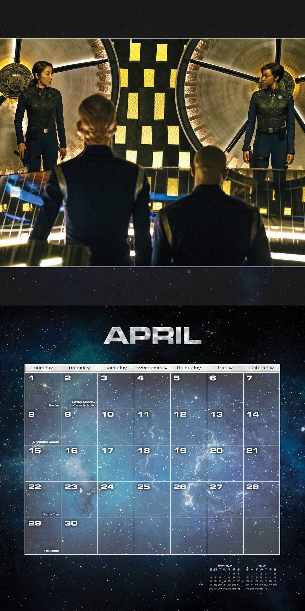 2018 Star Trek Discovery Wall Calendar