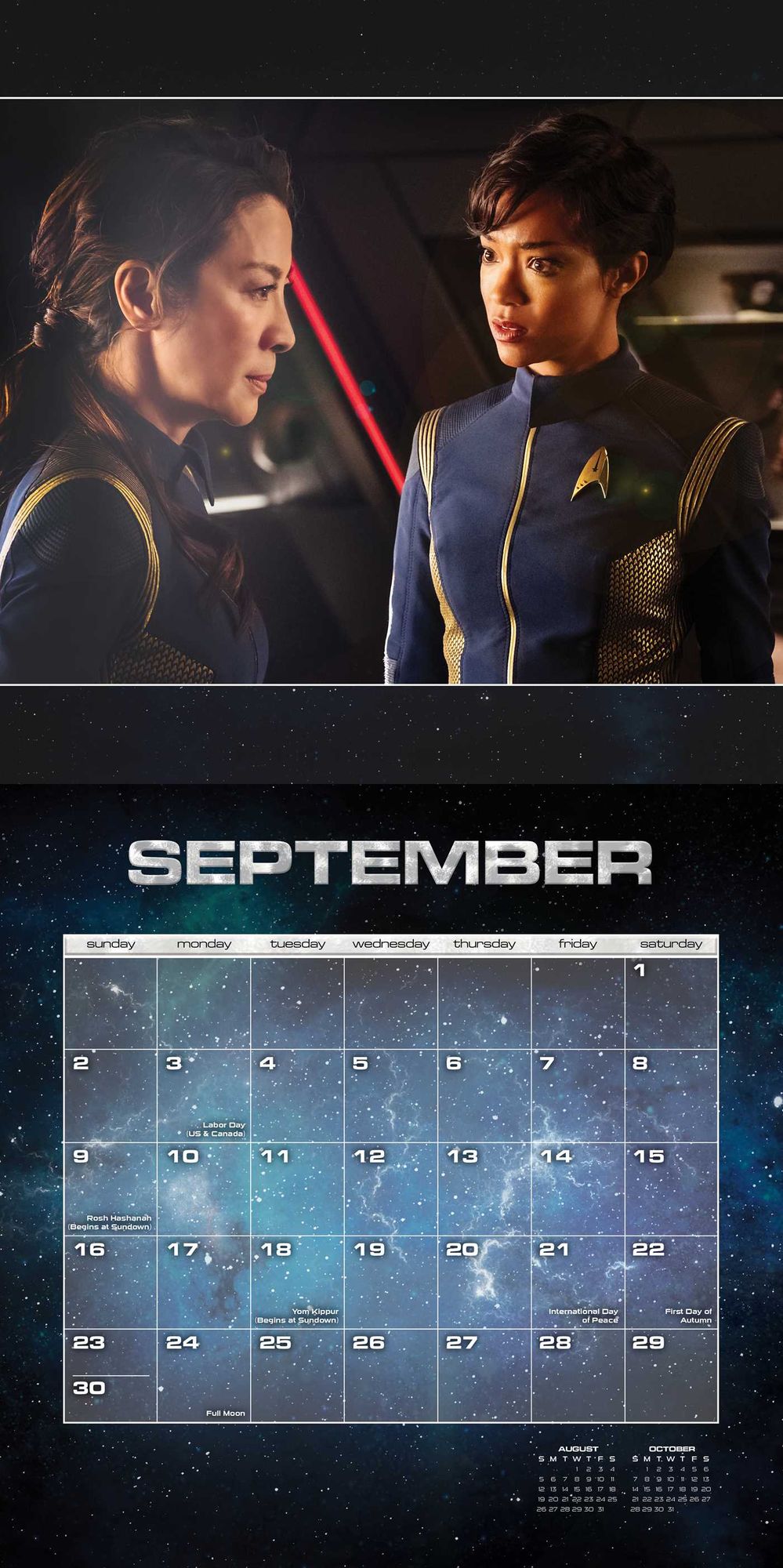 2018 Star Trek Discovery Wall Calendar