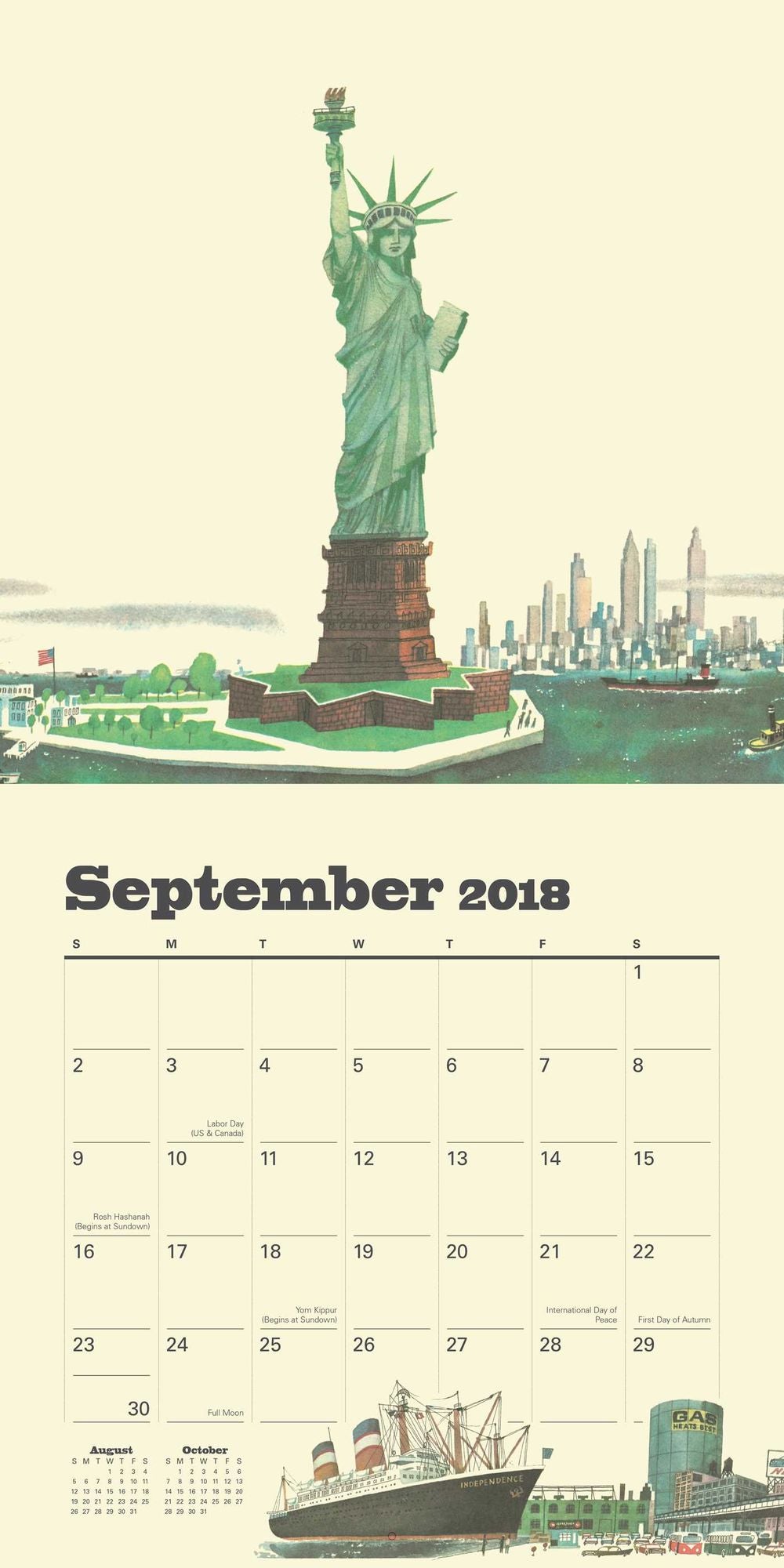 2018 This is New York Wall Calendar