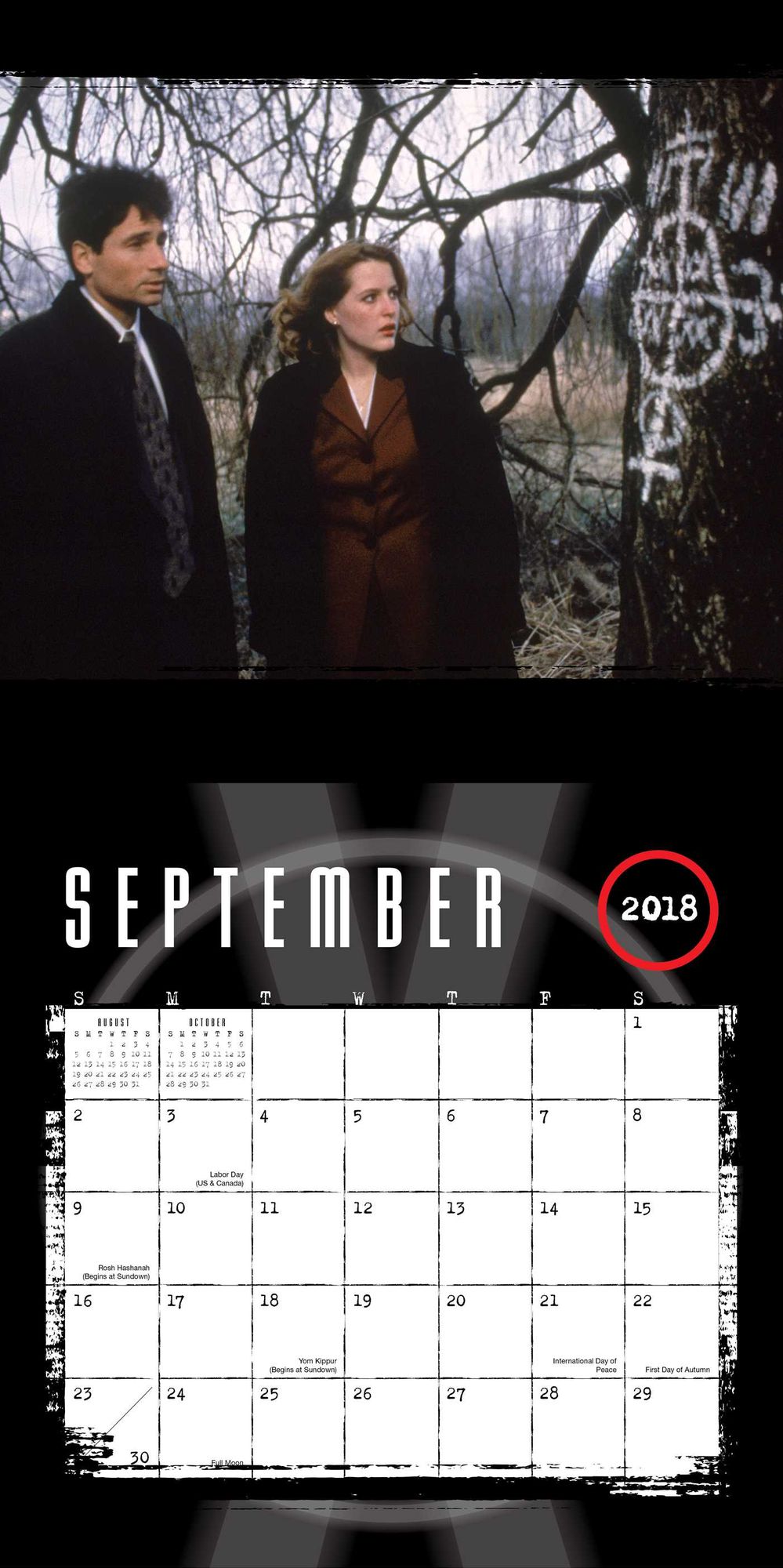 2018 X-Files Wall Calendar, The
