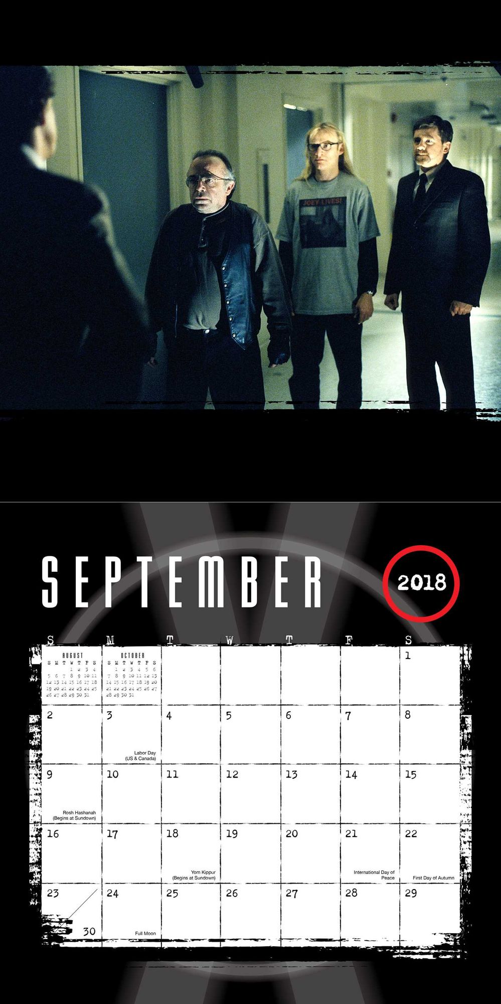 2018 X-Files Wall Calendar, The