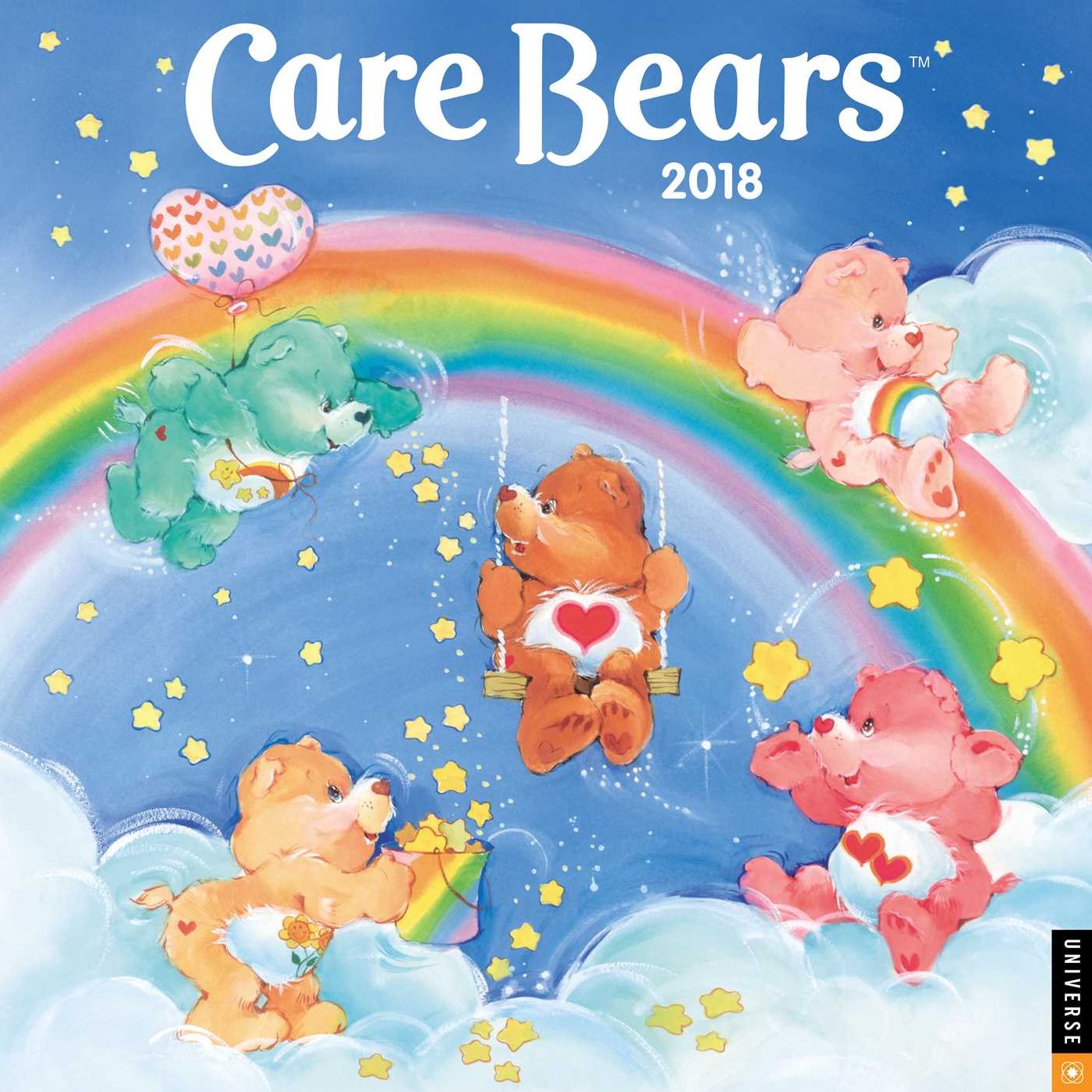 2018 Care Bears Wall Calendar