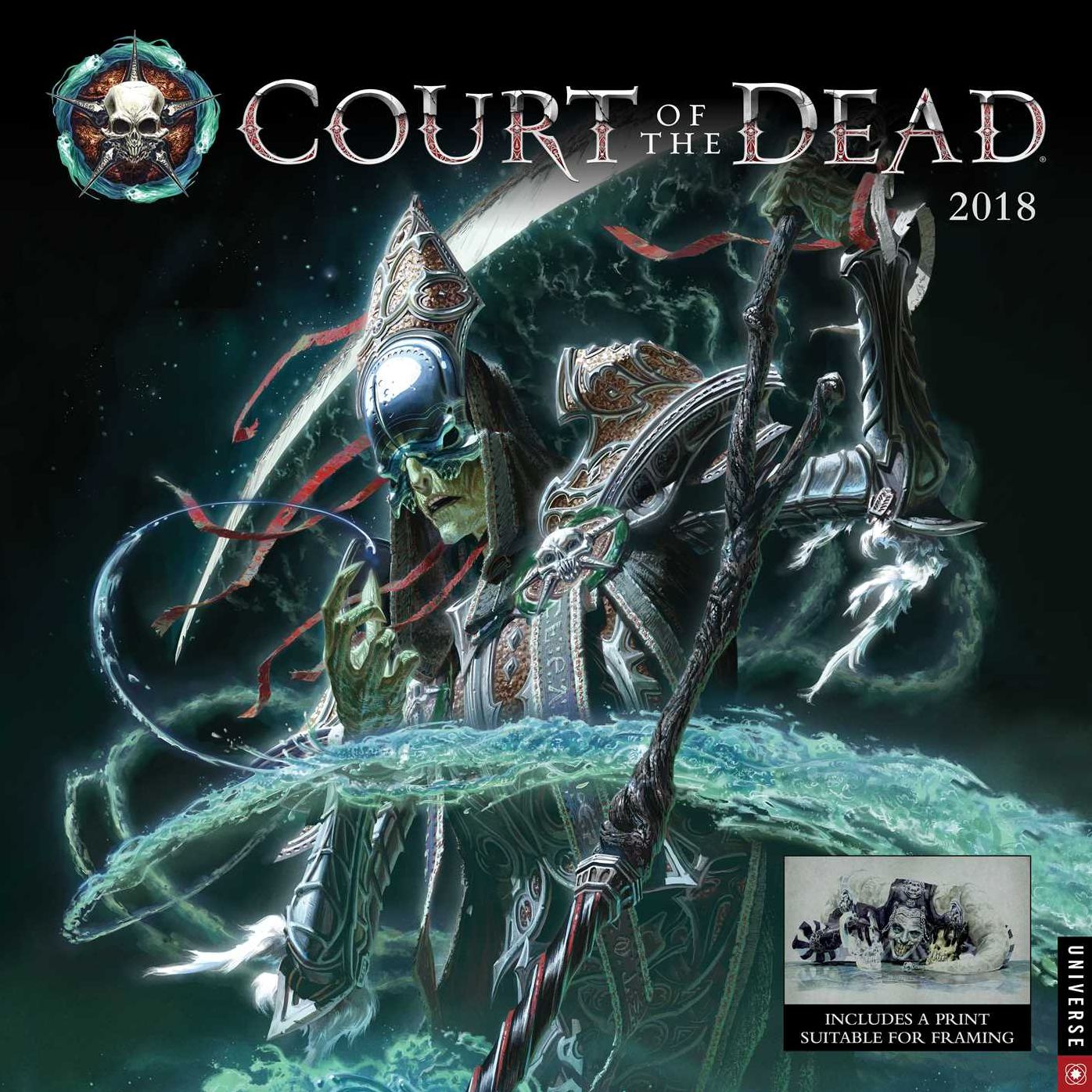 2018 Court of the Dead Wall Calendar