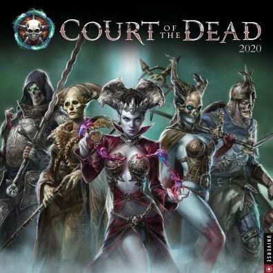 Court of the Dead 2020 Wall Calendar