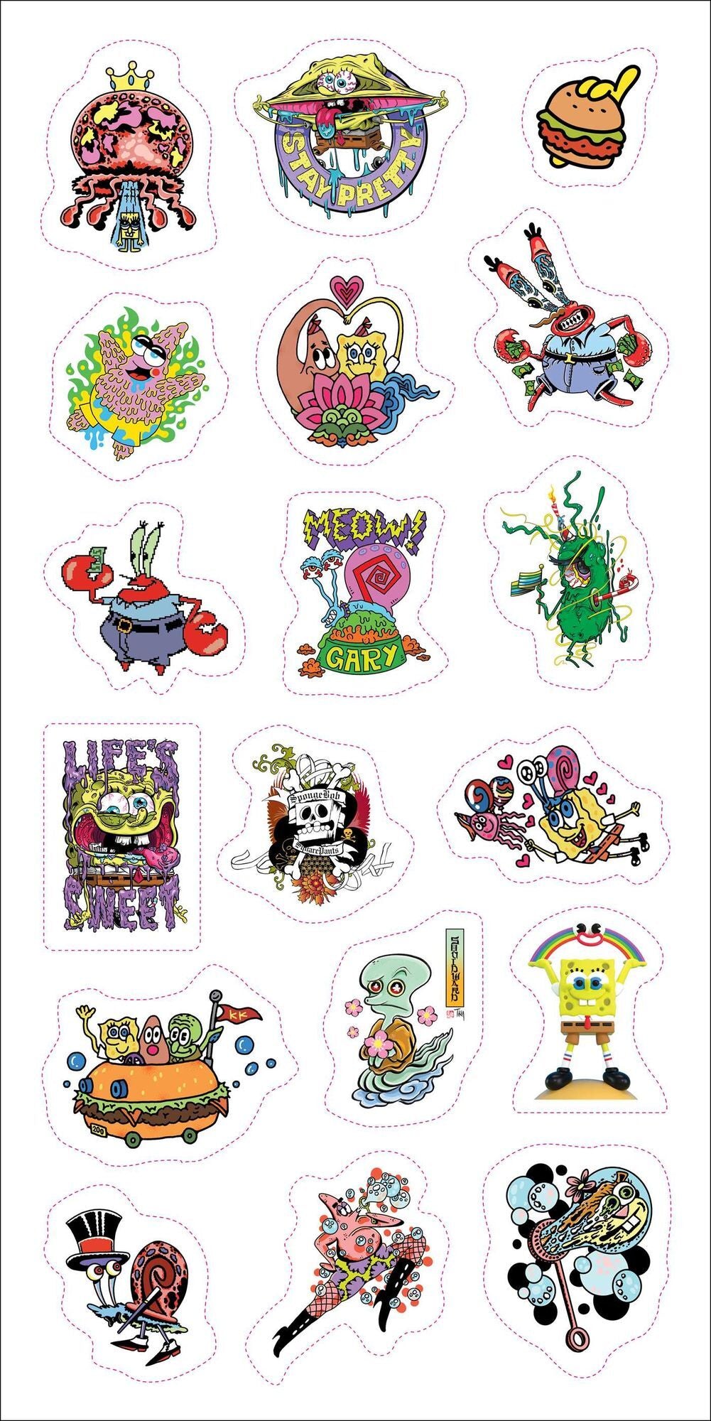 2026 SpongeBob SquarePants Wall Calendar