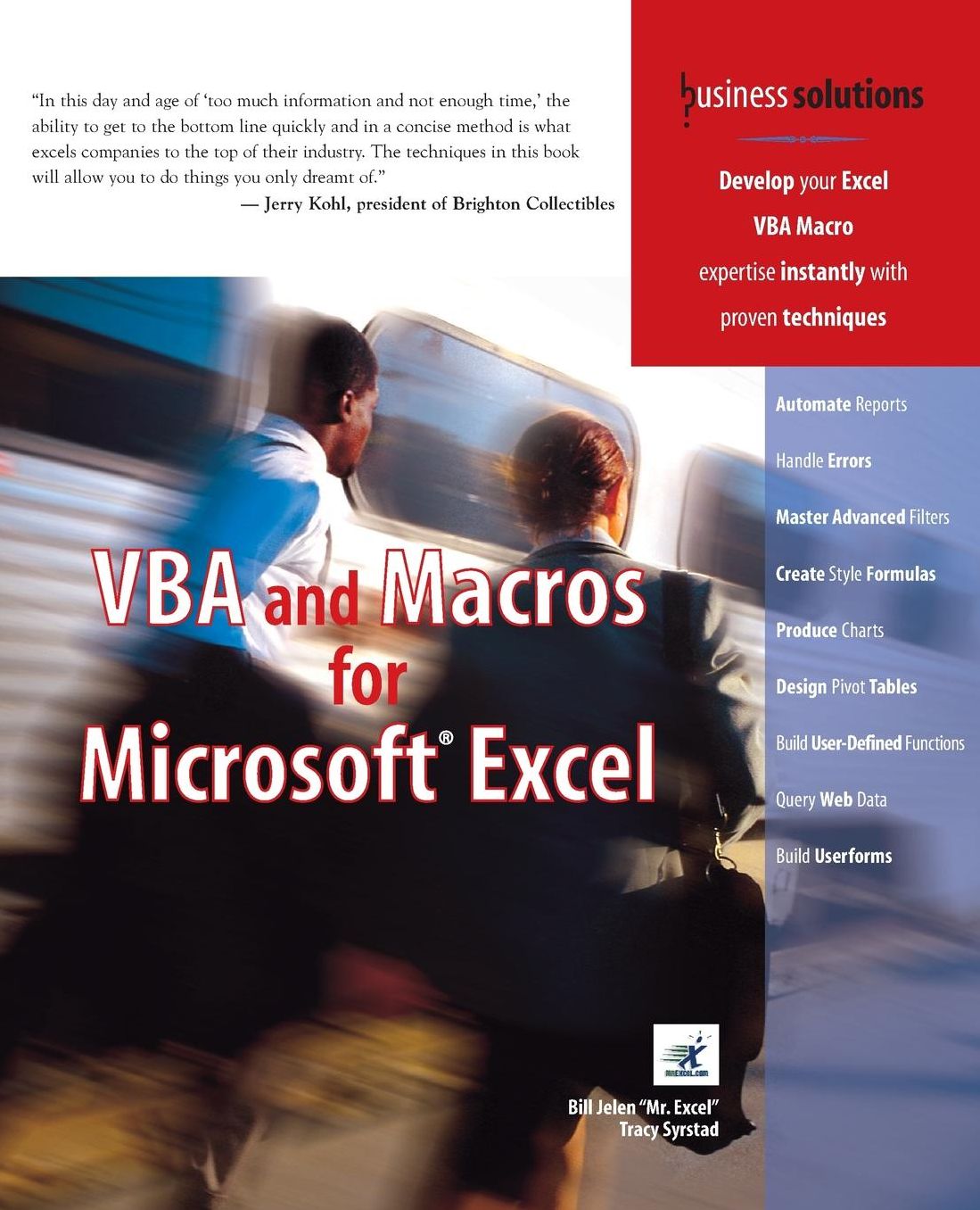 Excel VBA and Macros with MrExcel