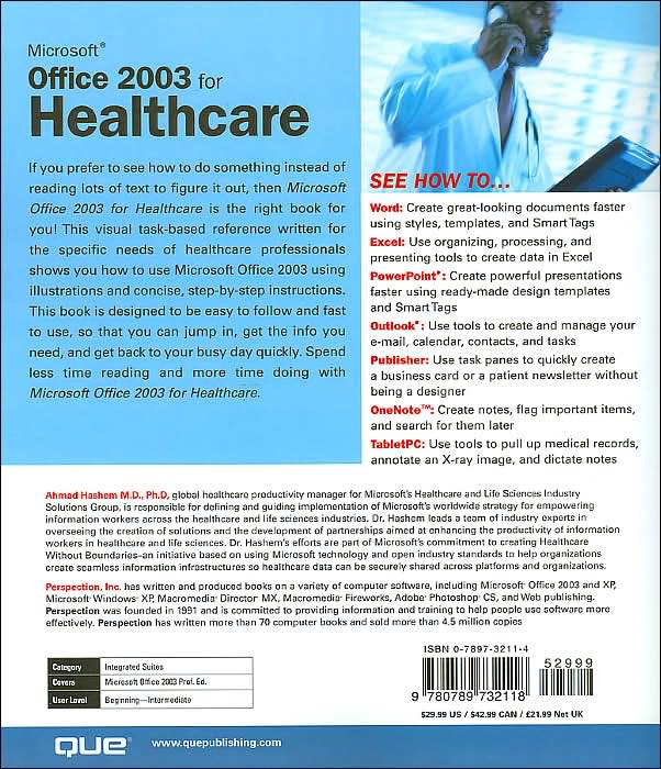 Microsoft Office 2003 for Healthcare