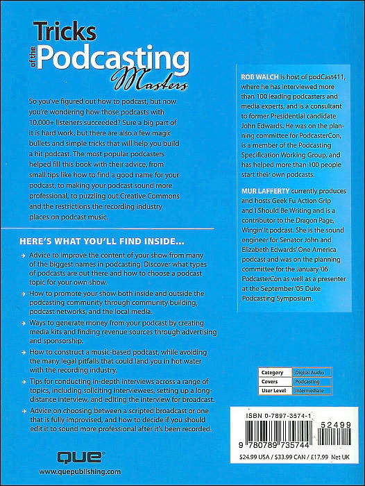 Tricks of the Podcasting Masters