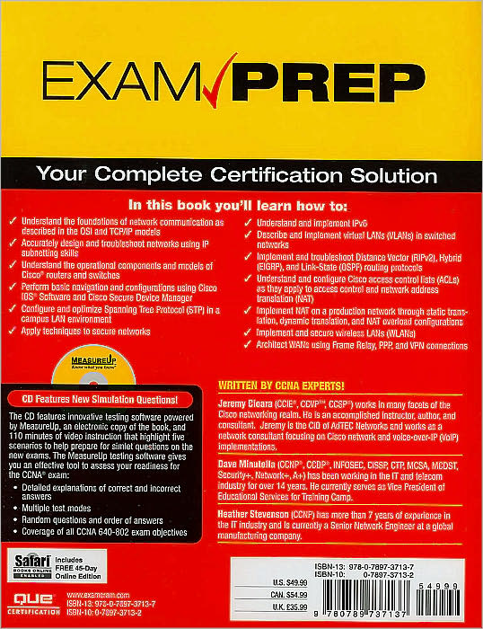 CCNA Exam Prep (Exam 640-802), Second Edition