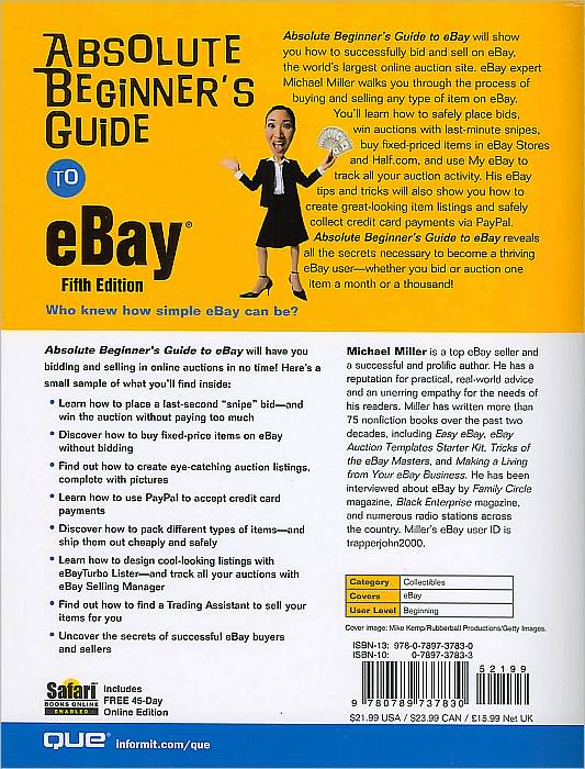 Absolute Beginner's Guide to eBay