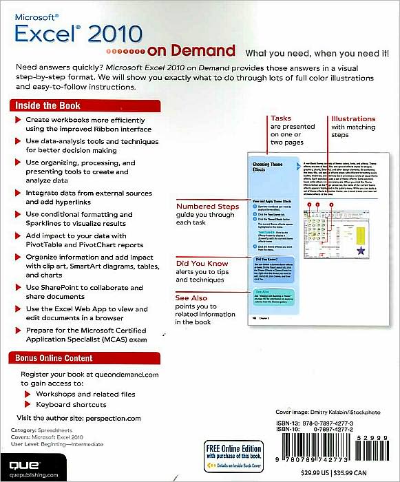 Microsoft Excel 2010 On Demand