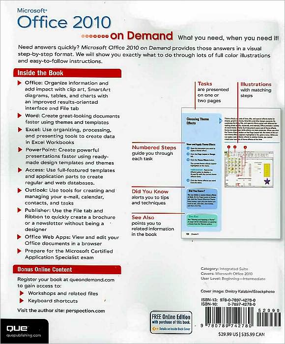 Microsoft Office 2010 On Demand