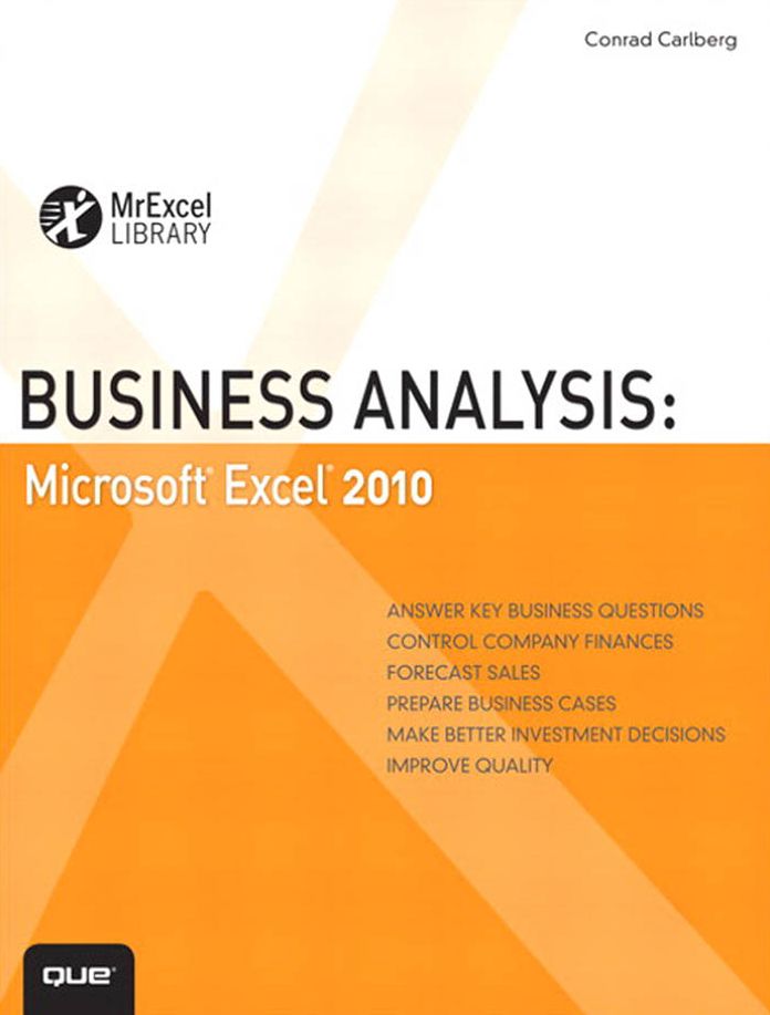 Business Analysis: Microsoft Excel 2010