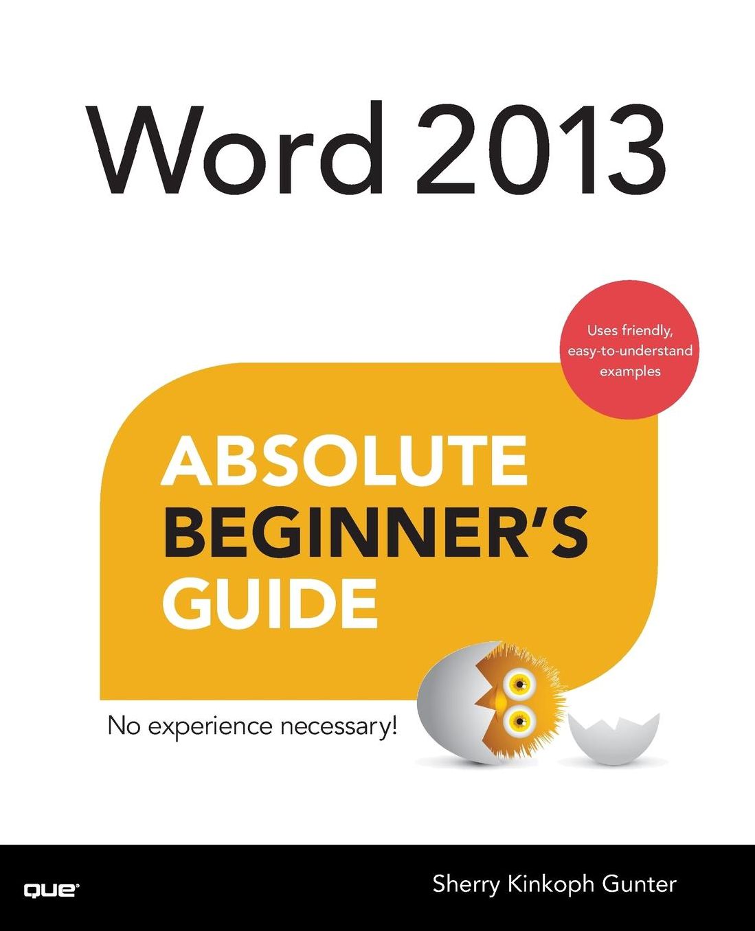 Word 2013 Absolute Beginner's Guide