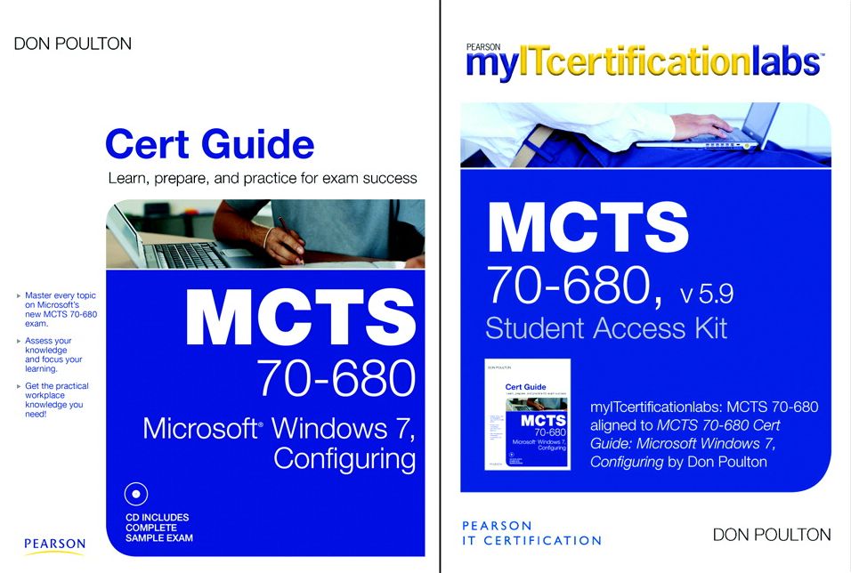 MCTS 70-680 Cert Guide with MyITCertificationlab Bundle, v5.9