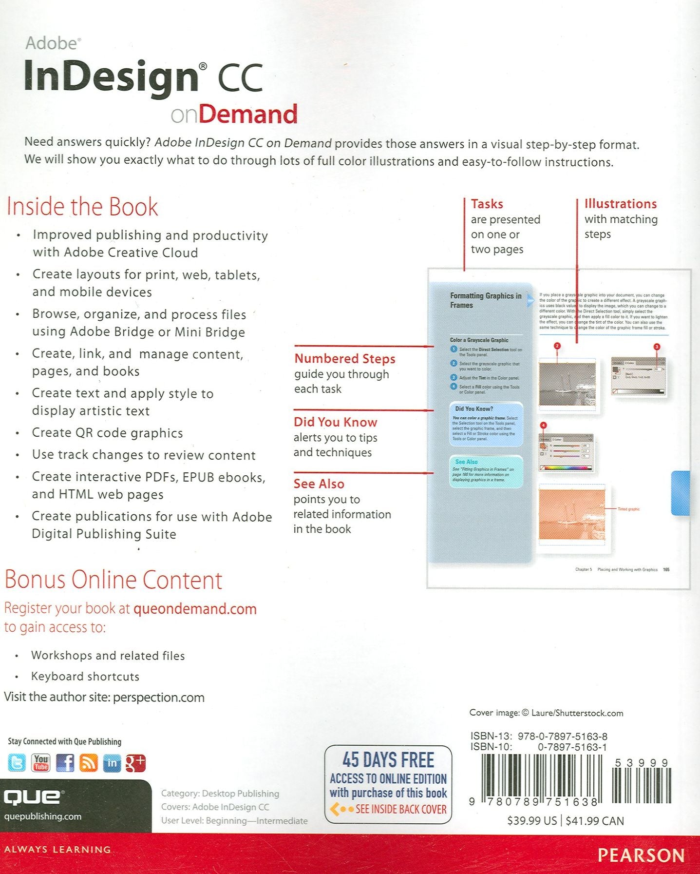 Adobe InDesign CC on Demand