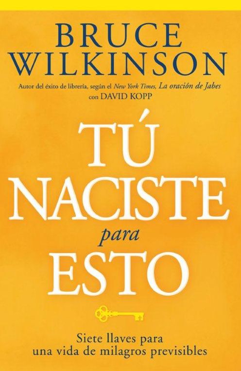 Tu naciste para esto