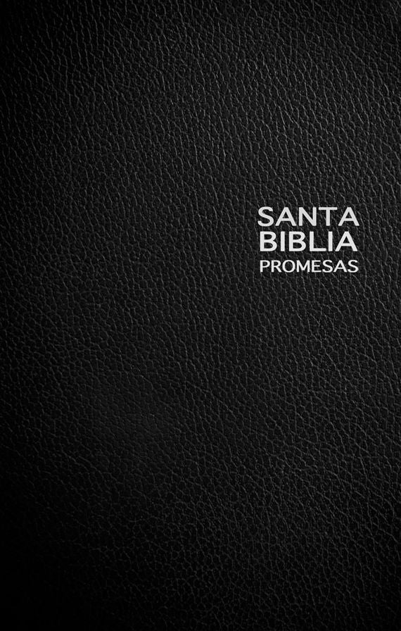 Biblia de Promesas NTV Imitacion piel negro