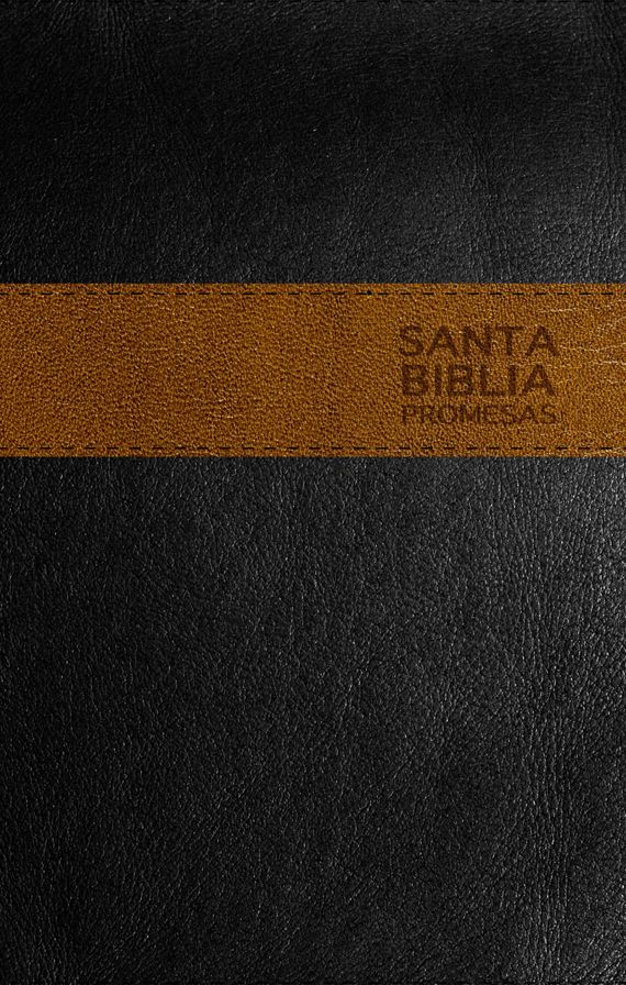 Santa Biblia Promesas NTV / Dos tonos / Negro y café // Spanish Promise Bible NLT / Two Tone / Black and Brown