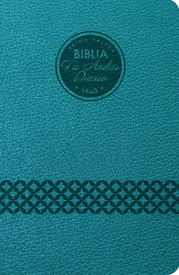 Biblia tu andar diario / Piel especial azul marino