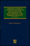 Practical Guide to Corporate Governance and Accounting: Implementing the Requirements of the Sarbanes-Oxley Act