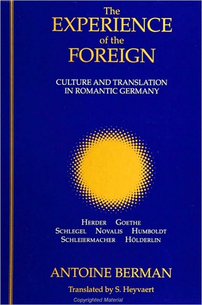 Experience of the Foreign, The