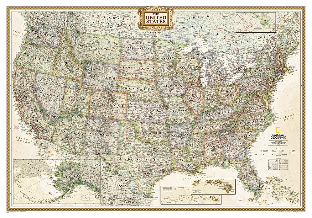 United States Executive [Laminated]