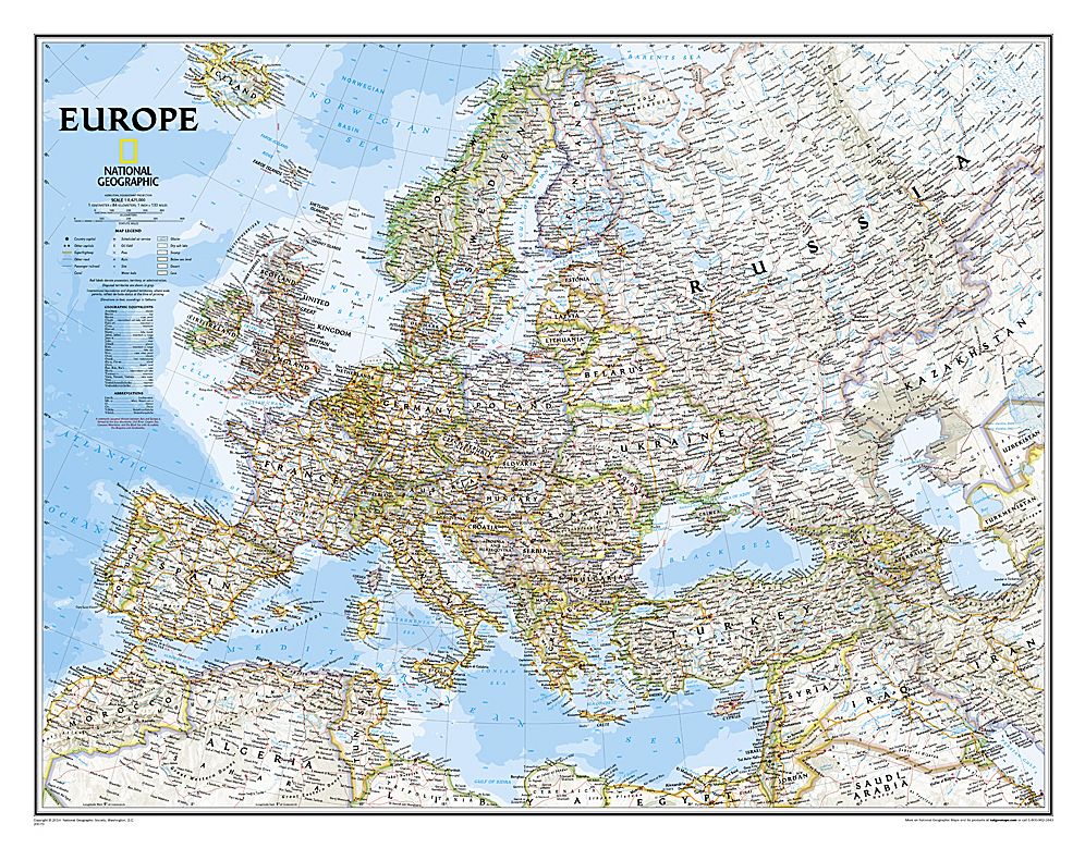 Europe Classic [Laminated]