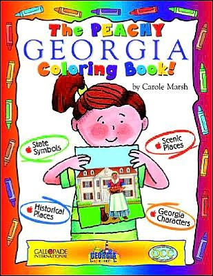Peachy Georgia Coloring Book