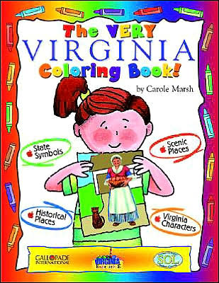 The Very Virginia Coloring Book