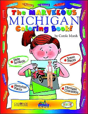 The Marvelous Michigan Coloring Book