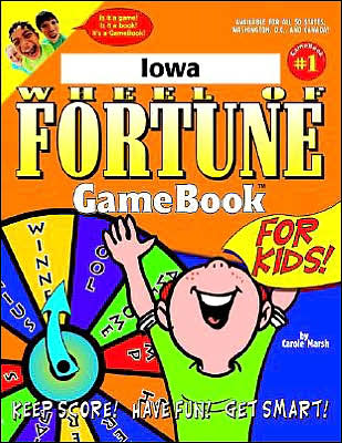 Iowa Wheel of Fortune Game Book for Kids!: Game Book #1