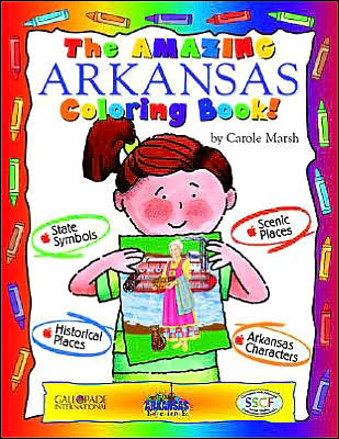 The Cool Arkansas Coloring Book