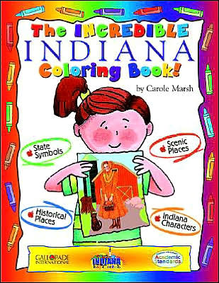 Indiana Coloring Book!