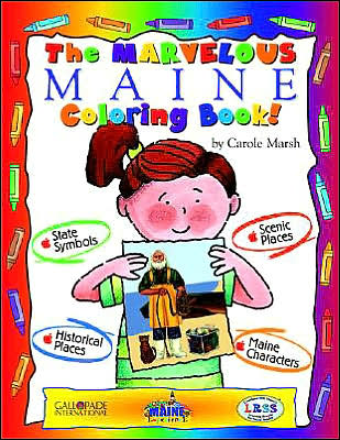 The Cool Maine Coloring Book