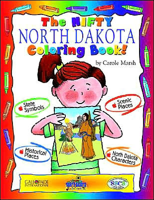 The Cool North Dakota Coloring Book