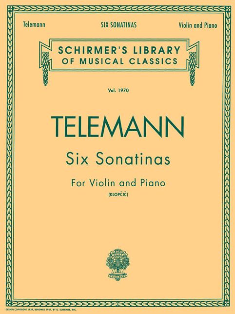 Six Sonatinas: Violin and Piano