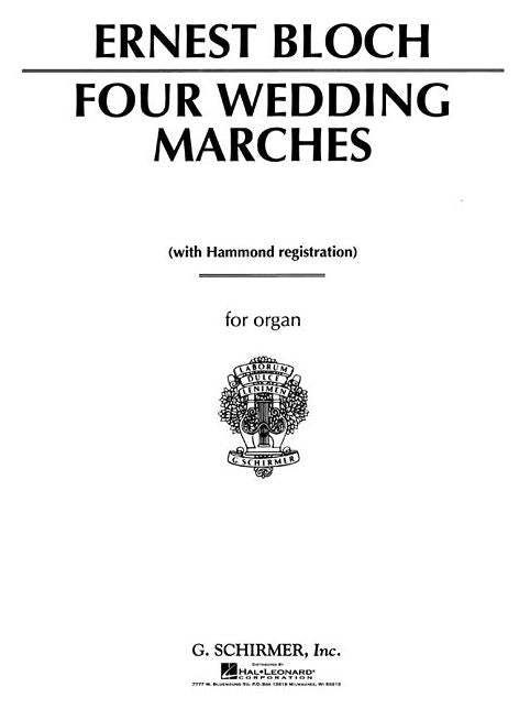 4 Wedding Marches: Organ Solo