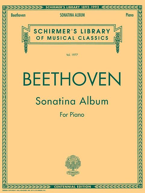Sonatina Album for Piano, Complete: (Schirmer's Library of Musical Classics, Vol. 1977): (Sheet Music)