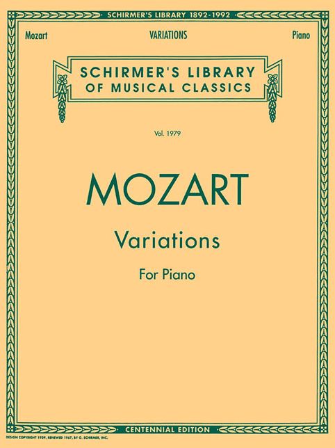 Piano Variations (Complete): Piano Solo
